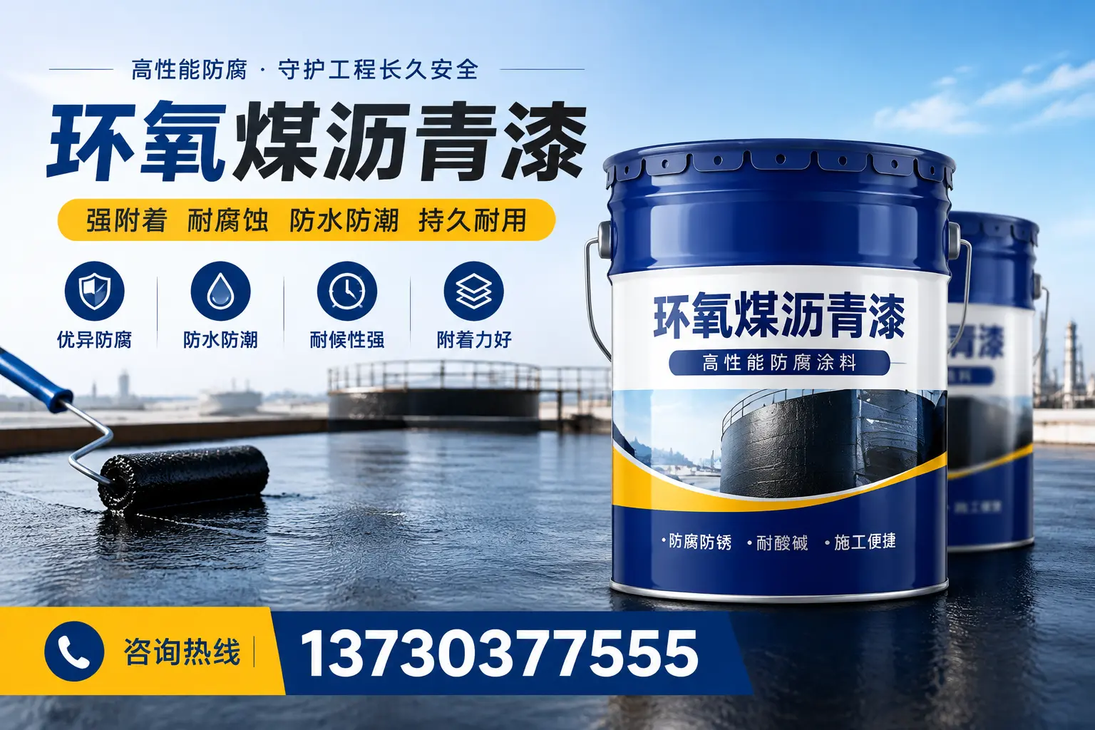 如何判断环氧煤沥青漆的质量?彰武消费者指南