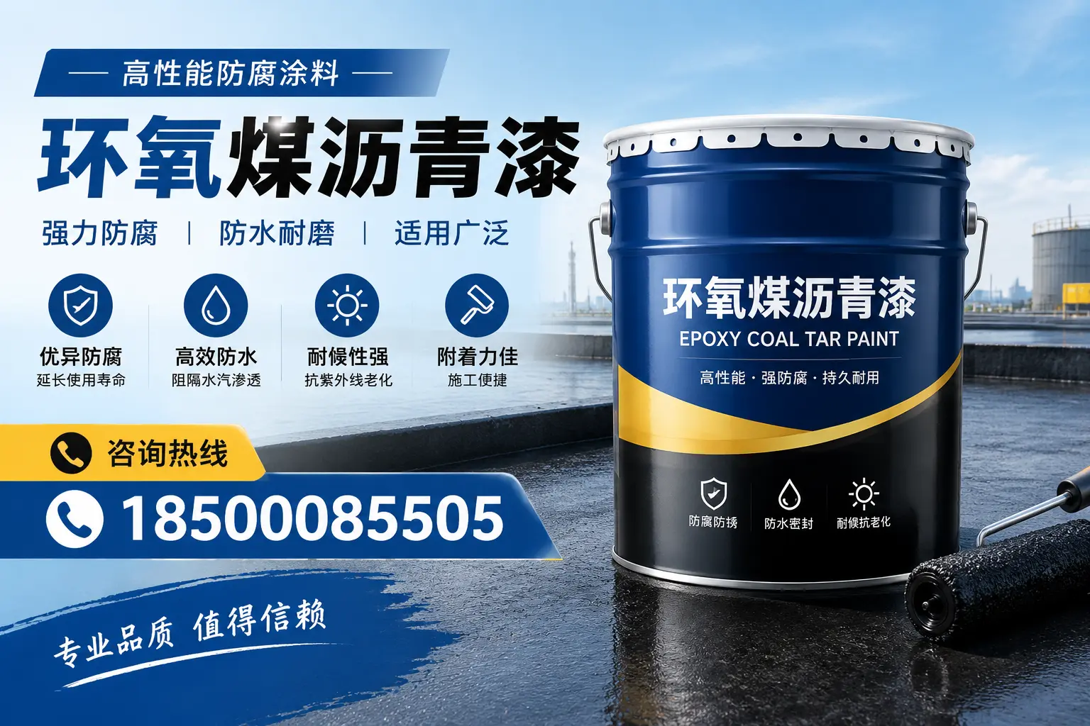 环氧煤沥青漆的主要成分与功能，彰武用户深度了解